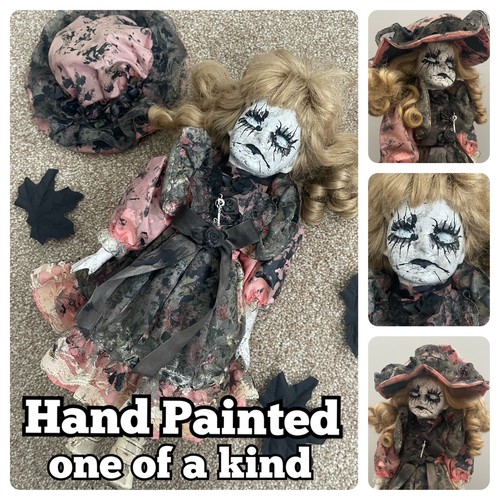 Porcelain horror doll - porcelain,