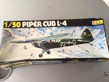 1979 Heller 1/50 scale Piper Cub L-4 - plane kit