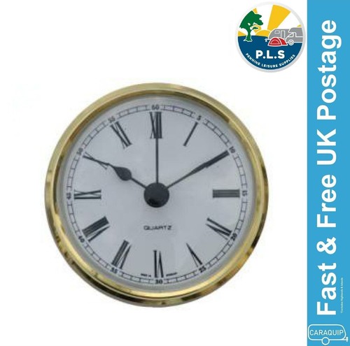 Pls quartz clock - 72mm, round