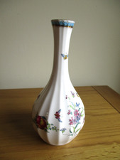 Spode Trapnell Sprays BUD VASE Large Size Unused in Original Box 18cm tall