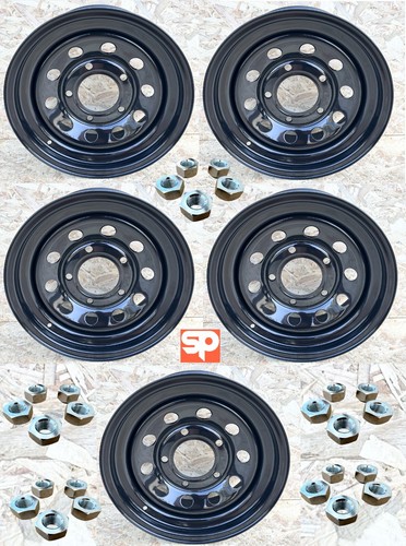 Gloss black modular wheels - 5x,