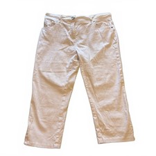 Portfolio White Cropped Casual