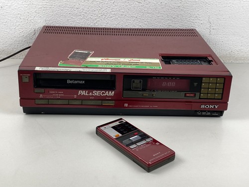 Sony t20me red betamax - sony, sl-t20me