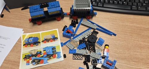 Lego 163 cargo - wagon, 1977