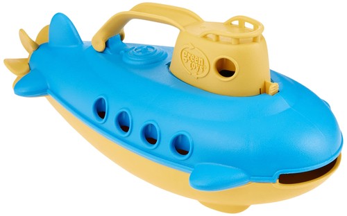Green toys submarine - green,