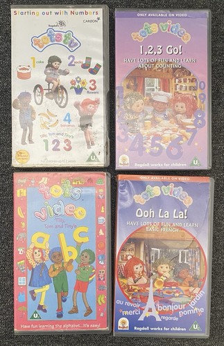 Tots vhs bundle 123 - tots,