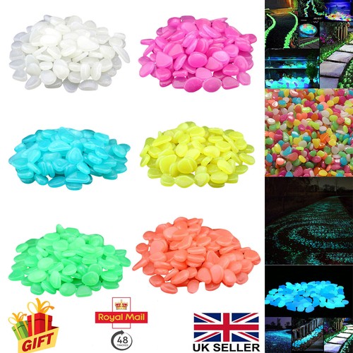 Glow the dark pebbles - dark,