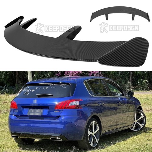 Carbon fiber rear roof - carbon,