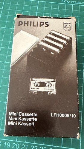 Philips mini cassettes - philips,