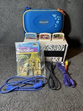 VTECH Mobigo Case And Game Bundle Cars Shrek Manual Game Storage Wires