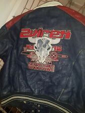 Avirex Leather Varsity Jacket Senatobia Choctaws