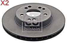 Front Brake Disc x2 Pcs FEBI