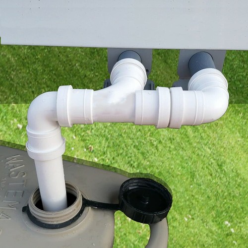 Double caravan waste water - waste,