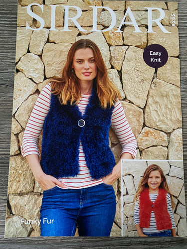 Sirdar funky fur knitting - fur,