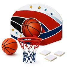 Mini Basketball Hoop Wall Mounted PVC Backboard Over the Door Sport Activity Set