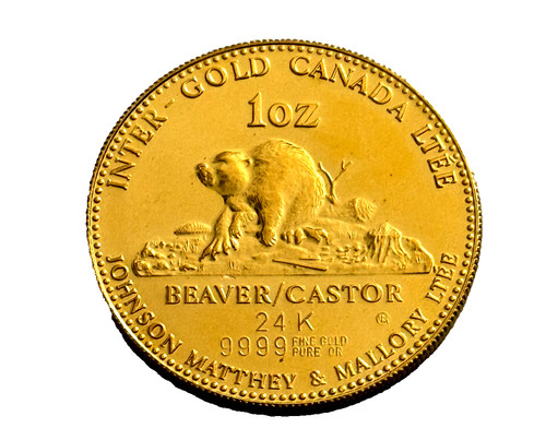 1979 canada beaver castor - canada,