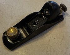 Vtg STANLEY #60-1/2 (G12-060) 6” Low Angle Adjustable Throat Block Plane ENGLAND