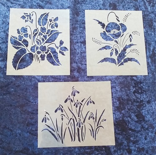 Mylar stencil set - stencil, wild