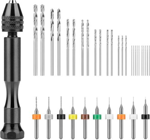 36pc precision hand drill - precision,