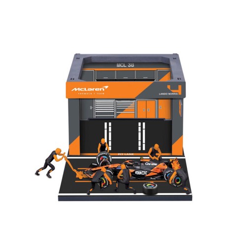 Diorama garage pit stop - f1+diorama,