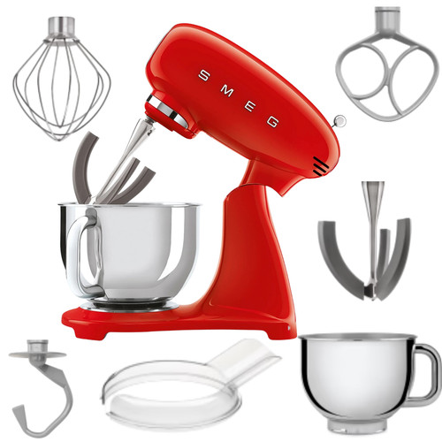 Smeg smf03rdeu food processor - smf03rdeu,