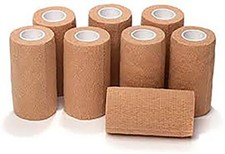Cohesive Bandage TAN 7.5cm x