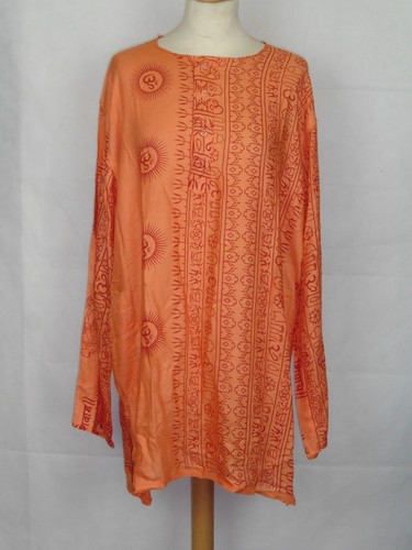 Hindu god print kurta long - hindu,