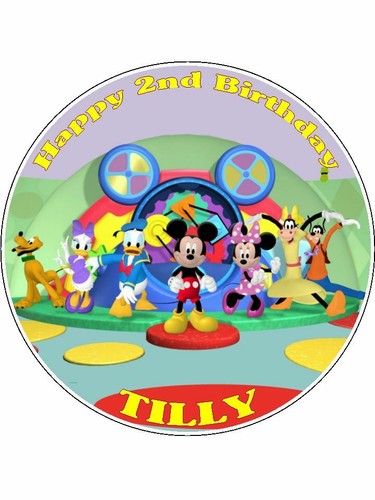 Mickey mouse clubhouse - mouse, edible