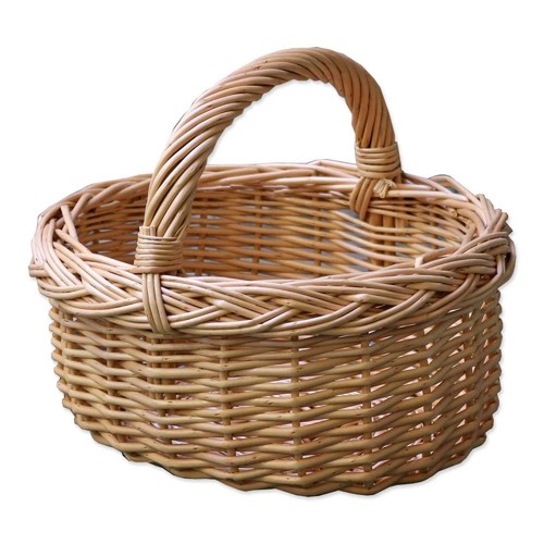 Small wicker shopping confetti - small,