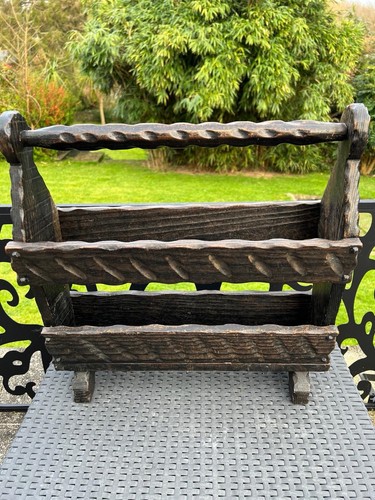 Vintage pretty carved - pretty, wood