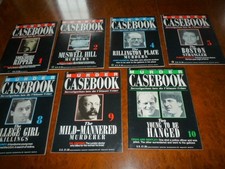 MURDER CASEBOOK MAGAZINES
