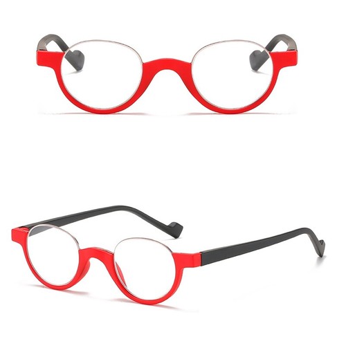 Half moon semi round reading - half,