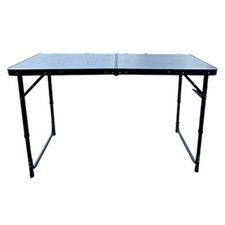 Camping Table Wood Effect Top