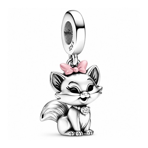 S925 sterling silver cute cat - s925,