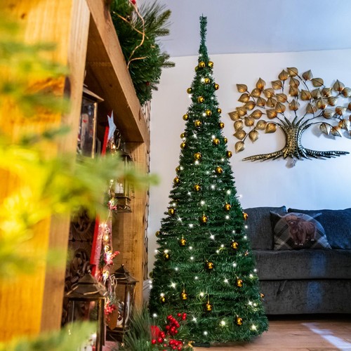 4ft pre lit christmas tree - lit,