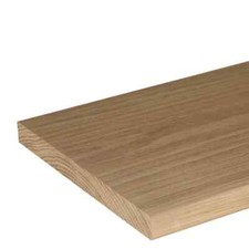 Solid Oak Stair Treads 25 mm Thick – Premium Quality - Sanded Hardwood Steps