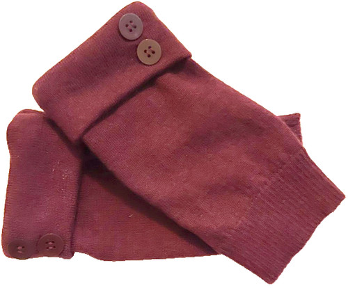 Fingerless gloves maroon red - fingerless,