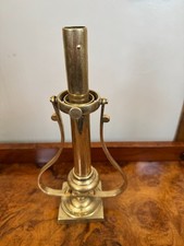 19th century brass candlestick