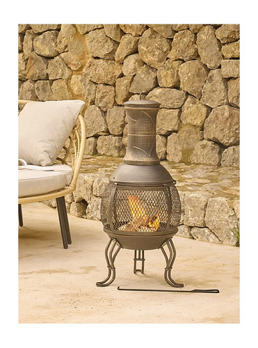 Traditional style chiminea - style,