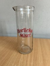 Vintage Horlicks Drink Mixer Glass Jug 8oz