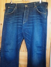 Vintage Lee 101B Riders Selvedge Denim W38" L31" Rare