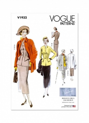Vogue sewing pattern 1932 - pattern,