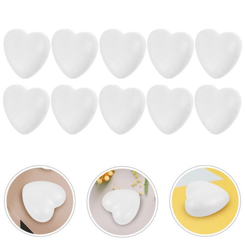 Pack polystyrene hearts - polystyrene,