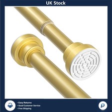 Gold Extendable Shower Curtain