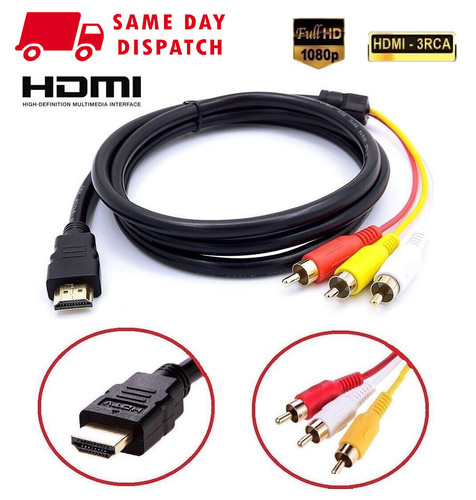 Hdmi male rca audio - male,