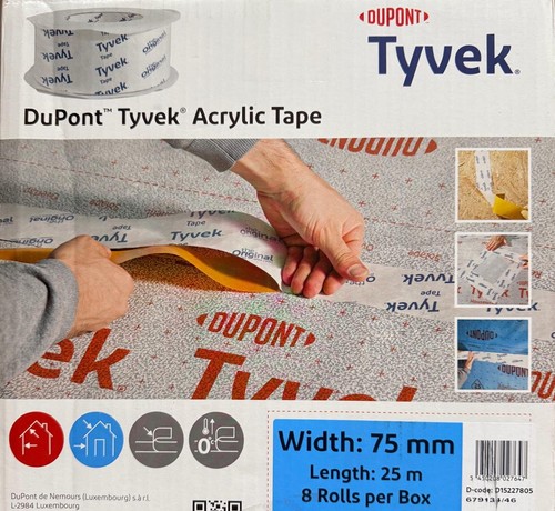 Box rolls dupont tyvek - of,