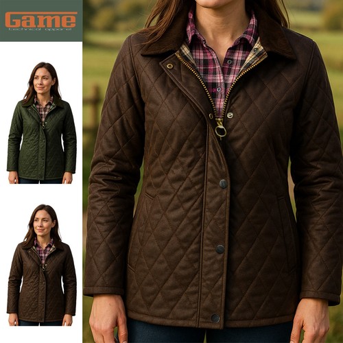 Game zara womens quilted - 'zara', wax