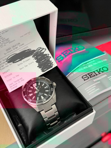 Seiko prospex samurai - seiko, men's