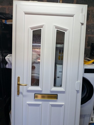 Upvc front door - front,