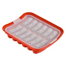  Silicone Sausage Mold Baby Food Molds Homemade DIY Sausages Tray Pan